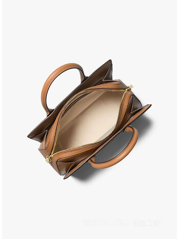 BORSA LAILA SATCHEL MEDIUM, 252 BRN/ACORN, small