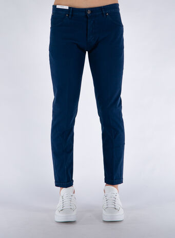 PANTALONE 5 TASCHE, Y369BLUNAVY, small