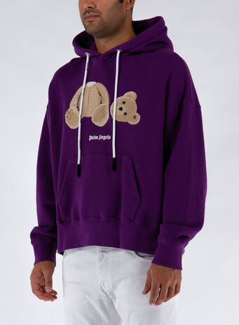 FELPA BEAR, 3760PURPLEBR, small