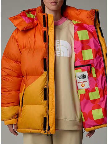 GIUBBOTTO TNF X YINKA ILORI UNISEX, 0IH1 RED ORANGE/APRICOT GLAZE, small