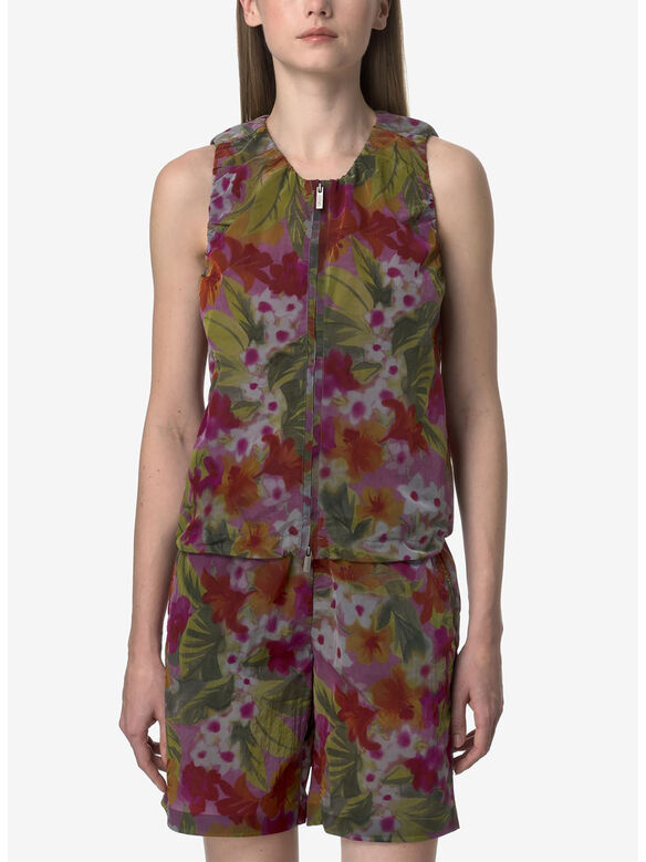 GILET ALIZE, AZL FLORAL PRINT, medium