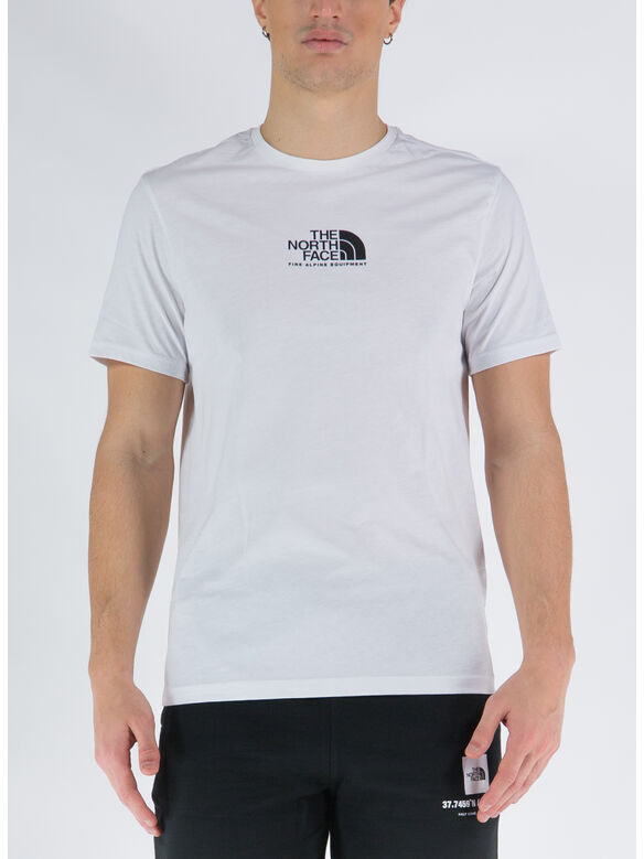 T-SHIRT S/S FINE ALPINE EQUIPMENT TEE, LA91 TNF WHITE- TNF BLACK, medium