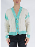 CARDIGAN SPRAYED PALM FISHERMANS, 0340 OFF WHITE, thumb