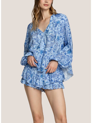 BLUSA ANTIBES, 064 AZZURRO, small