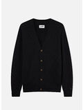 CARDIGAN HERRISON WOOL, 00068M 00 BLACK, thumb
