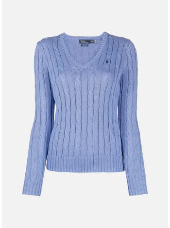 MAGLIONE SCOLLO V, NEW LITCHFIELD BLUE, small