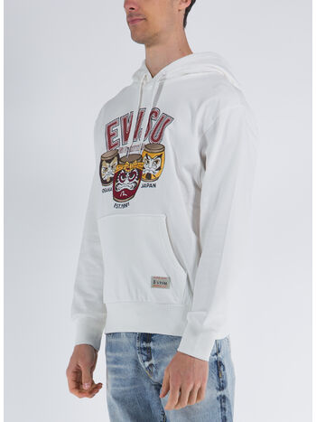 FELPA HT DARUMA DENIM APPLIQUE, OFFWHT OFF WHITE, small