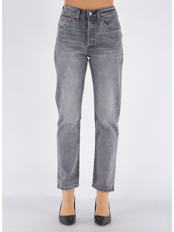 JEANS 501 CROP Z0623 MEDIUM INDIGO, GREY, medium