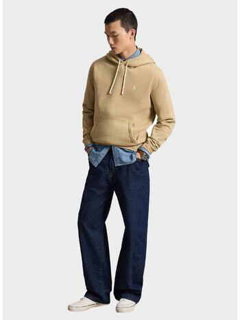 FELPA HOODED, VINTAGE KHAKI, small