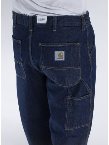 PANTALONE SINGLE KNEE, 0102 BLUE RINSED, small