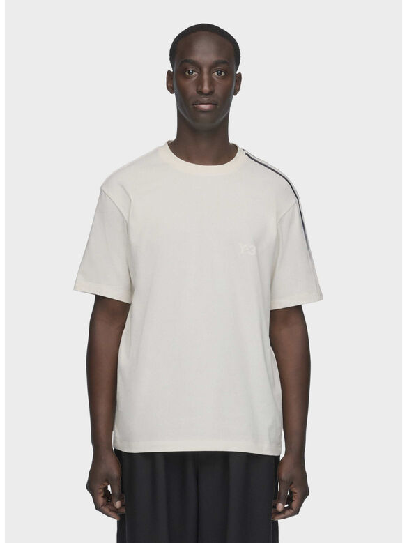 T-SHIRT GRADIENT 3STRIPES, CWHITE, medium