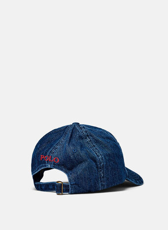 CAPPELLO CLASSIC SPORT, DARKWASHDENIMWRED, small