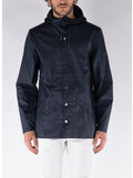 GIACCA IMPERMEABILE CON CAPPUCCIO UNISEX, 47 NAVY, thumb