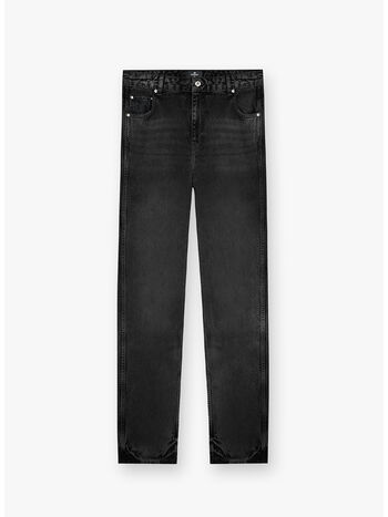 JEANS R2 STRAIGHT LEG, 01 BLACK, small