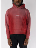 FELPA HOODIE CON LOGO STAMPATO, C0511 USED EARTH RED, thumb