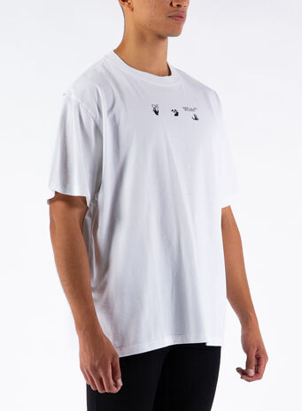 T-SHIRT ARROW TREE, 0184WHITEMULTI, small