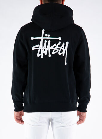 FELPA BASIC, BLACK, small
