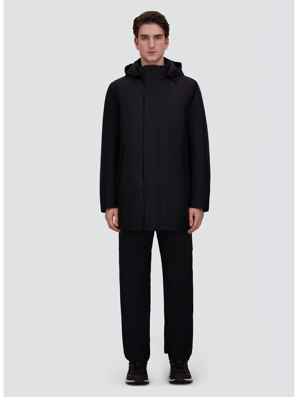 GIUBBOTTO HOOD PARKA, 9300 NERO, medium
