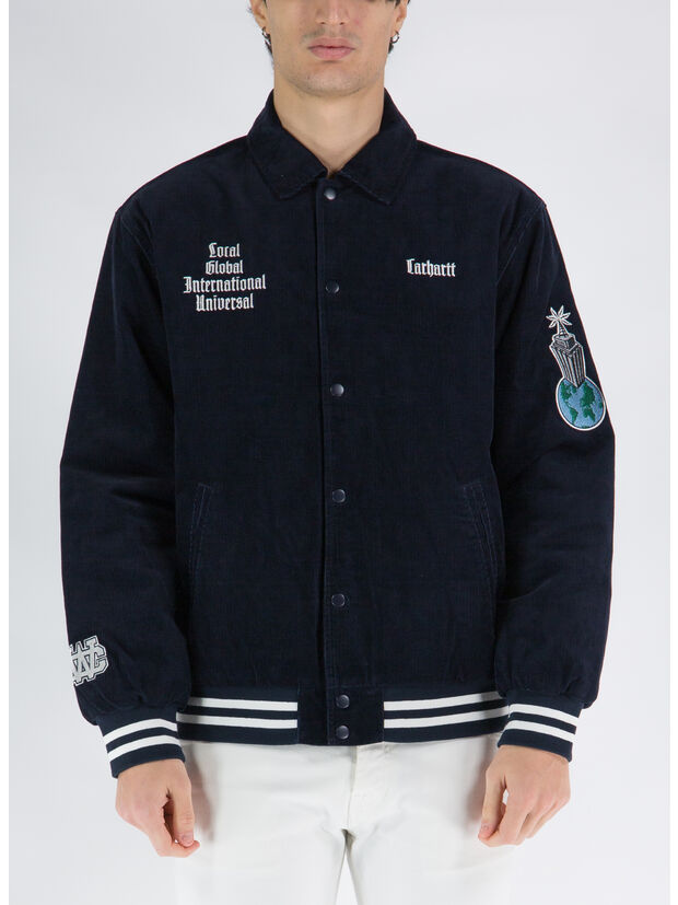 GIACCA LETTERMAN, 0COXX DARK NAVY/WAX, large