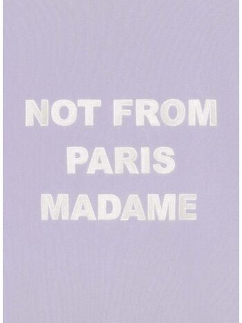 FELPA HOODIE SLOGAN, LAVANDER, small