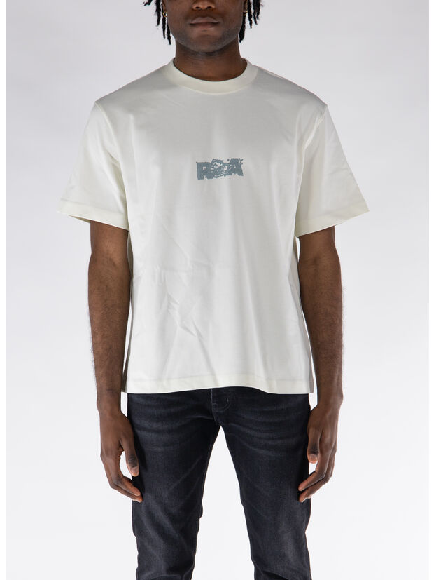 T-SHIRT LOGO, WTH0005 BLANC DE BLANC, large