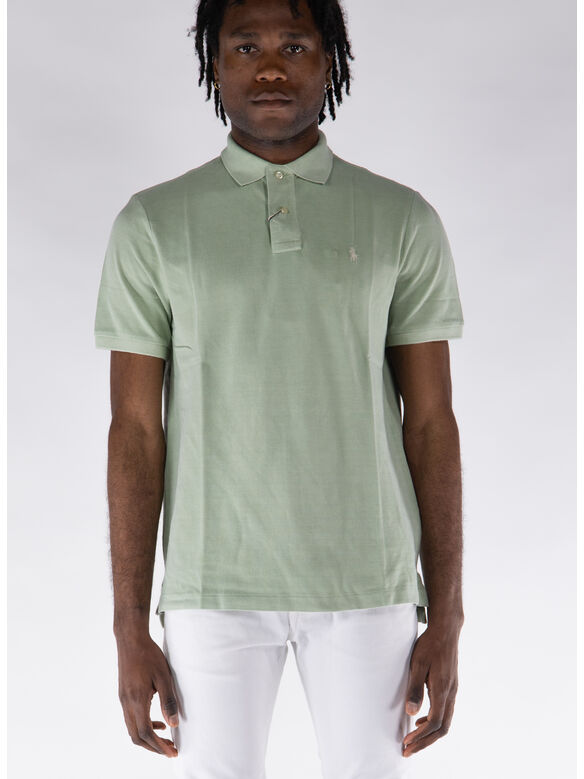 POLO PIQUET, GREEN STONE, medium