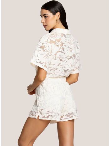 SHORT BLOSSOM LACE, 001 BIANCO, small