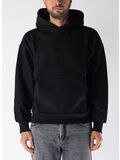 FELPA HOODIE CLASSIC EMBROIDERY LOGO BOXY, CHB BLACK CLASSIC, thumb