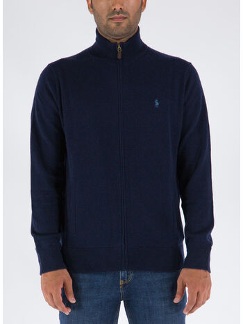 CARDIGAN FULL ZIP, HUNTER NAVY, small