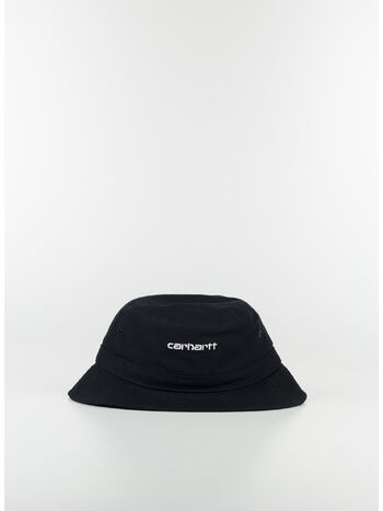CAPPELLO SCRIPT BUCKET, 0D2XX BLACK/WHITE, small