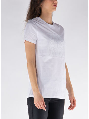 T-SHIRT TAVERNA, 001 BIANCO OTTICO, small