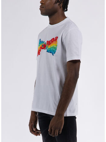 T-SHIRT REGULAR FIT, 100 WHITE, small