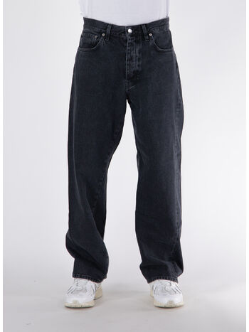 JEANS WIDE TWIST, 708 WASHED BLACK, small