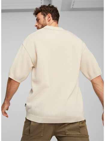 POLO IN MAGLIA NOSTALGIA, 87 ALPINE SNOW, small