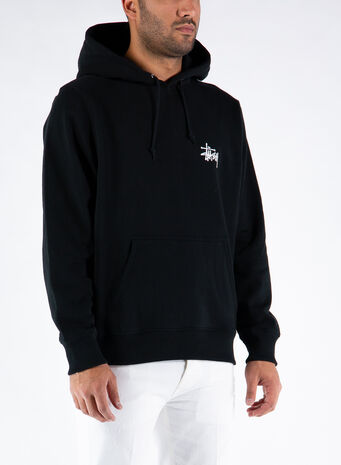 FELPA BASIC, BLACK, small