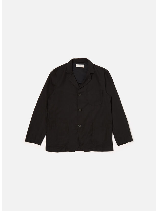 GIACCA THREE BUTTON, BLACK, large