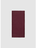 PASHMINA IN JACQUARD CON LETTERING ALL-OVER, CG3 ROUGE NOIR, thumb