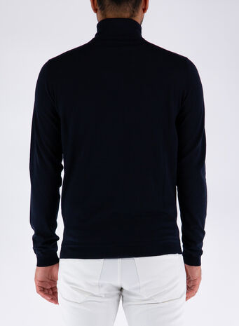 MAGLIONE DOLCEVITA, BLU, small