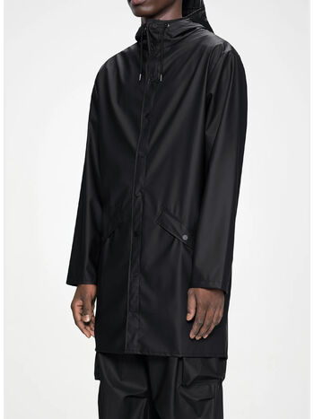 GIUBBOTTO LONG JACKET, 01 BLACK, small