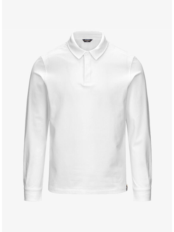 POLO TIBERE ICE COTTON, 001 WHITE, medium