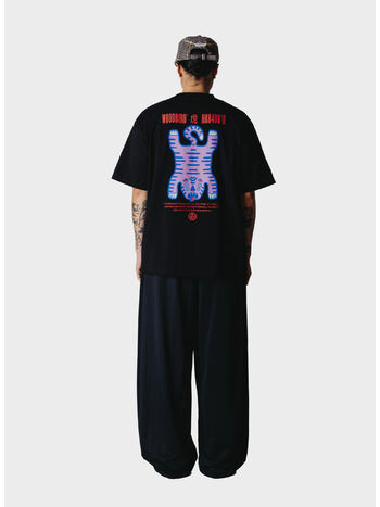 T-SHIRT WBBAINE TIGER, 01 BLACK, small