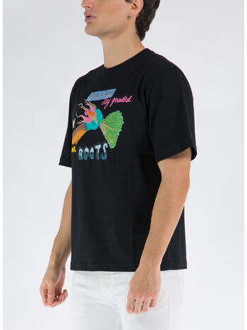 T-SHIRT HOZY SS TEE, BLACK, small