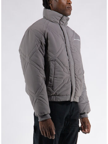 GIUBBOTTO RUNAKO PUFFER, GREY FLANNEL, small