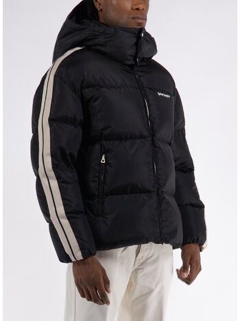 PIUMINO HOODED TRACK, 1001 BLACK WHITE, small