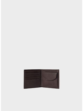 PORTAFOGLIO LTH, BROWN, small