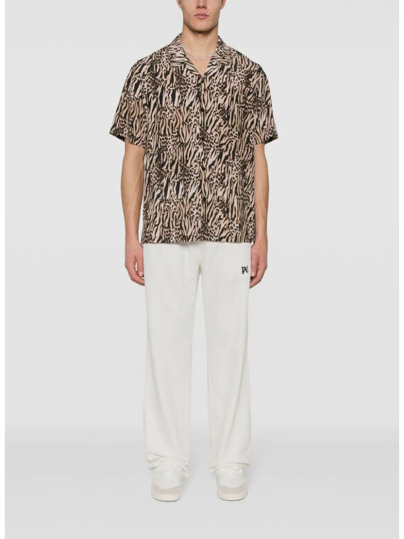 PANTALONE MONOGRAM, 0310 OFF WHITE BLACK, medium