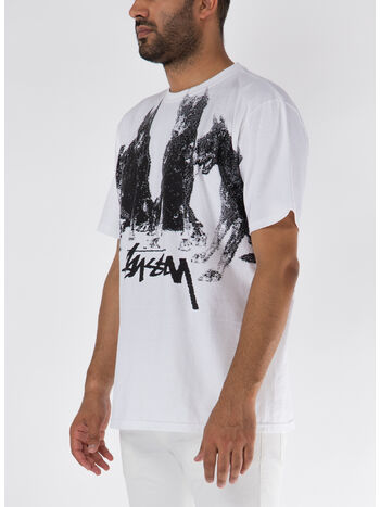 T-SHIRT DOBERMANS, WHITE, small