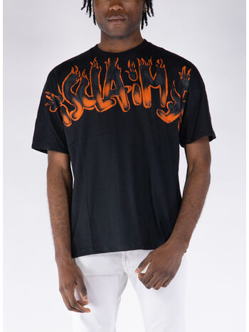 T-SHIRT GRAFFITI, NERO, small
