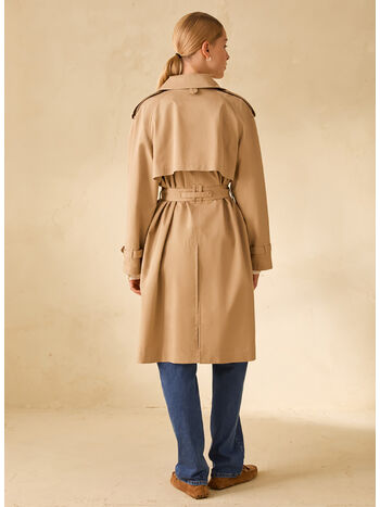 TRENCH PBBVETTURA, 001 CAMMELLO, small