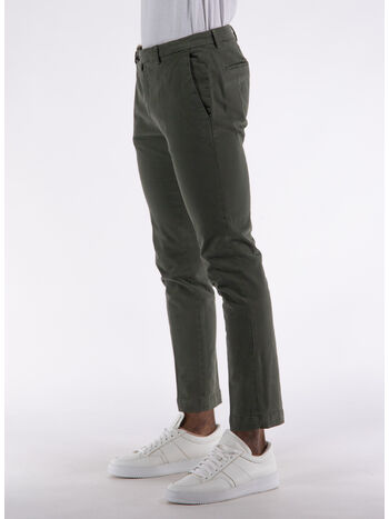 PANTALONE SLIM, 00072 VERDE MILITARE, small